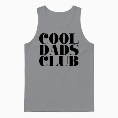 Cool Dads Club (vaterliebe Statement) (rückendruck) Unisex Tank Top - Sport Grey