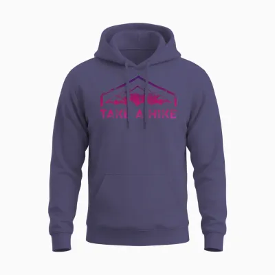 Take a Hike Day Unisex Hoodie - Heather Sport Dark Navy