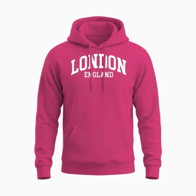 London Unisex Hoodie - Heliconia