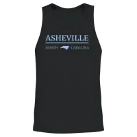 Asheville North Carolina Blue Ridge Mountains Nc Unisex Tank Top - Black – 2