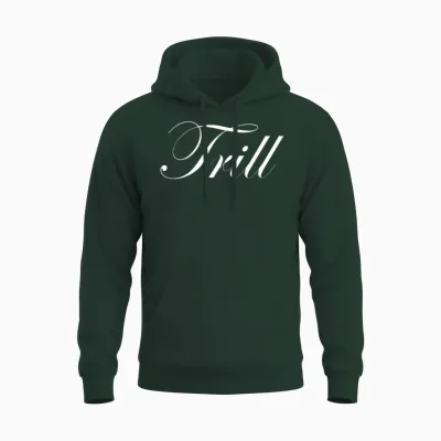 Trill Script Pimp C Bun B Ugk Lean Houston Texas H Unisex Hoodie - Forest