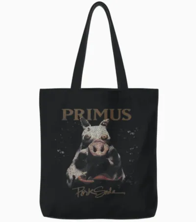 Primus Pork Soda Tote Bags - Black