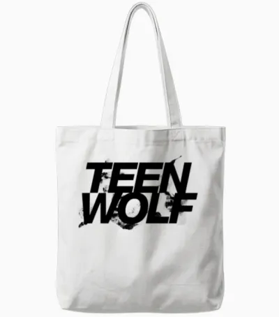 Teen Wolf Tote Bags - White