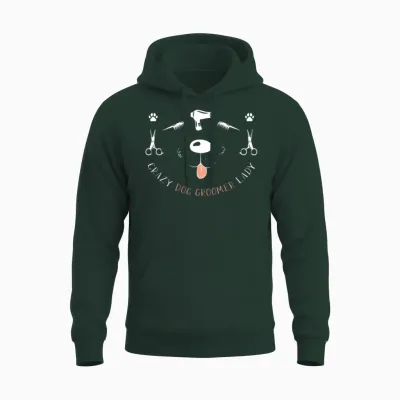 Dog Groomer Dog Grooming Unisex Hoodie - Forest