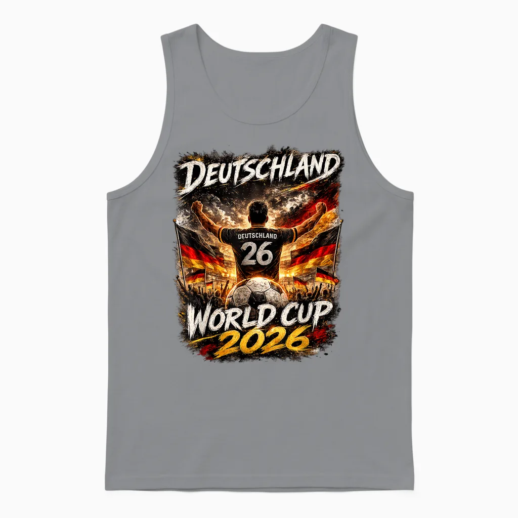 Fußball - Wm World Cup 2026 Deutschland Unisex Tank Top in Sport Grey