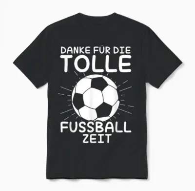 Danke Für Die Tolle Fussball Zeit Fußball Trainer Abschied Unisex T-Shirt - Black