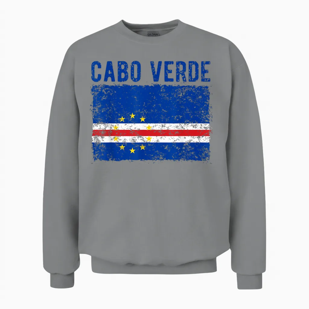 Cabo Verde Unisex Sweatshirt in Sport Grey