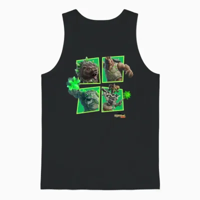 Schleich® Eldrador® Creatures Stone World Monster Unisex Tank Top - Black