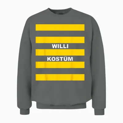 Bee Costume Willi Bee Costume Couple Costume Bee Carnival T-Shirt, Black Unisex Sweatshirt - Graphite Heather