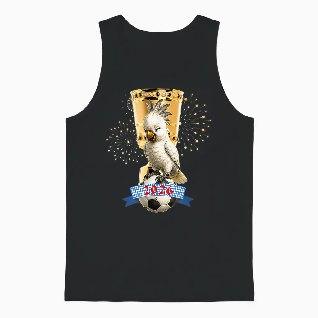 Kakadu Für Fans Von Süßen Maskottchen Unisex Tank Top in Black
