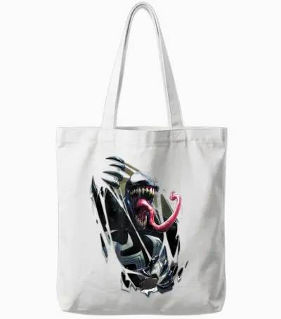 Marvel Universe Venom Inside Me Tote Bags - White