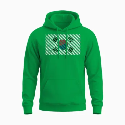 South Korea Unisex Hoodie - Irish Green