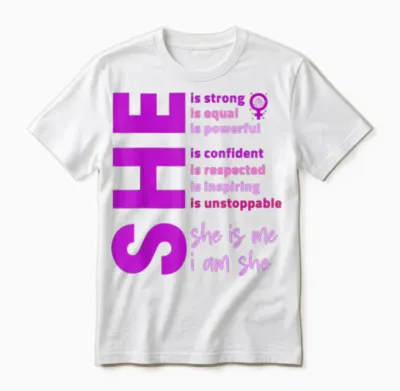 International Women's Day for Women International Womens Day Unisex T-Shirt - White