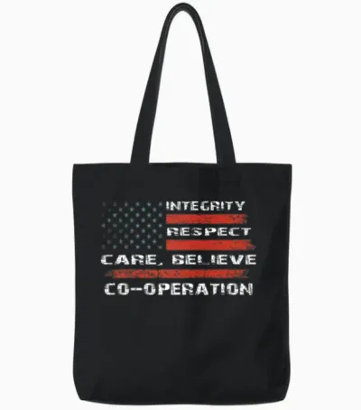 Funny Scouting Scout Leader Girl Tote Bags - Black