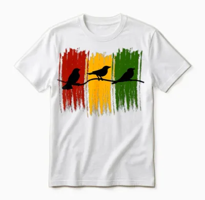 Good Rastafari Vibes Only Rasta Jamaica Reggae Unisex T-Shirt - White
