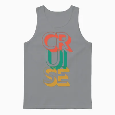 Retro Cruise Unisex Tank Top - Sport Grey