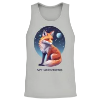 Space Animal Designs for Gifts Unisex Tank Top - Ash – 2