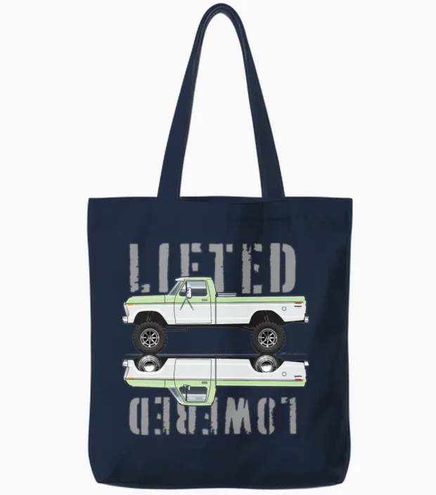 351 V8 Winter Green Tote Bags in Navy