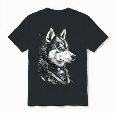Dog Unisex T-Shirt - Black
