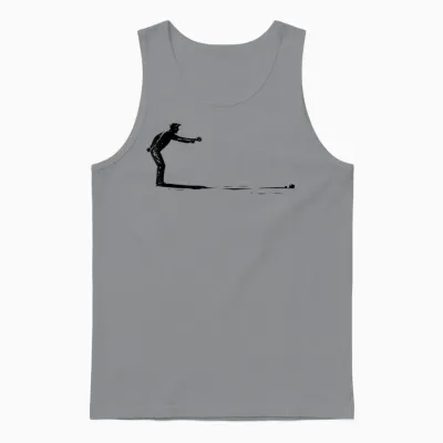 Petanque Unisex Tank Top - Sport Grey