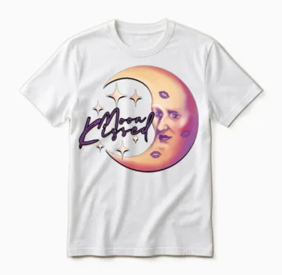 Moon Kissed - Eclipse Unisex T-Shirt - White