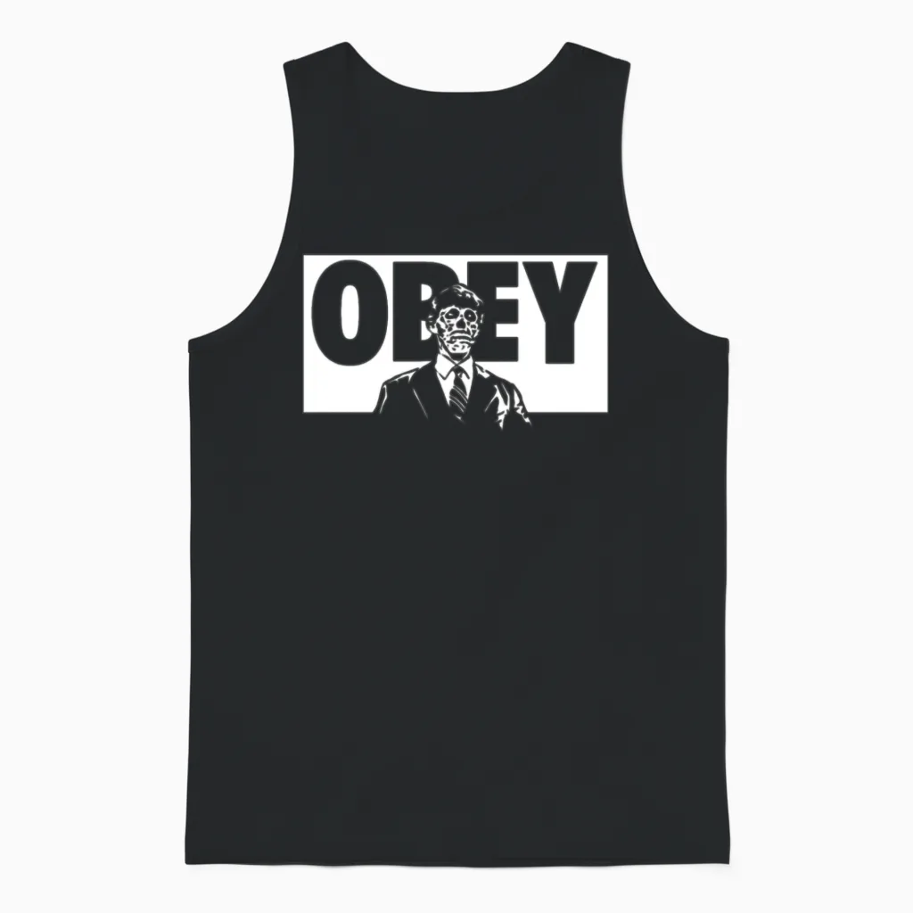 Obey - They Live Unisex Tank Top in Black