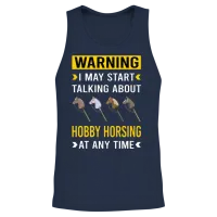 Hobby Horsing Horse Hobbyhorsing Hobbyhorse Unisex Tank Top - Navy – 2