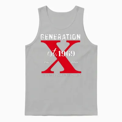 Gen X 1969 Bevor Du Geboren Wurdest, War Sissie Totenkopf Unisex Tank Top - Ash