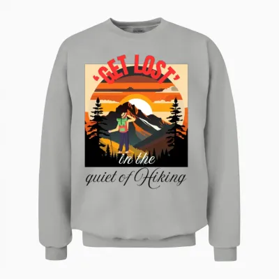 Sundown Hiking Unisex Sweatshirt - Ash