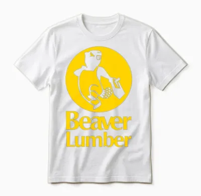 Beaver Lumber Unisex T-Shirt - White