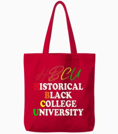 Historical Black College University Tote Bags - Red