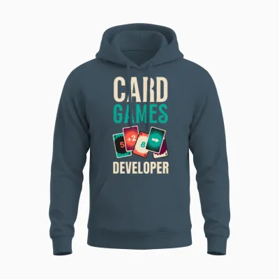 Card Games Developer Unisex Hoodie - Dark Heather
