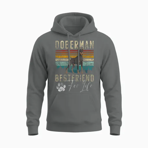 Guard Dog Puppy Dog Owner Unisex Hoodie - Graphite Heather