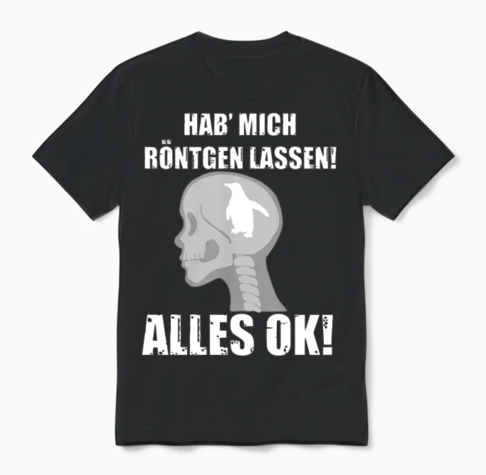 Funny German Quote Memes & Humor Gift Unisex T-Shirt in Black