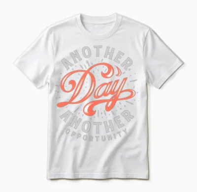 Another Day Another Opportunity Unisex T-Shirt - White