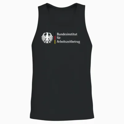 Bundesinstitut Für Arbeitszeitbetrug – Lustiges Büro Spruch Unisex Tank Top - Black