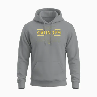 Star Wars Best Grandpa in the Galaxy Birthday Father’s Day Unisex Hoodie - Sport Grey