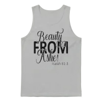 Beauty from Ashes Bright Unisex Tank Top - Ash – 1