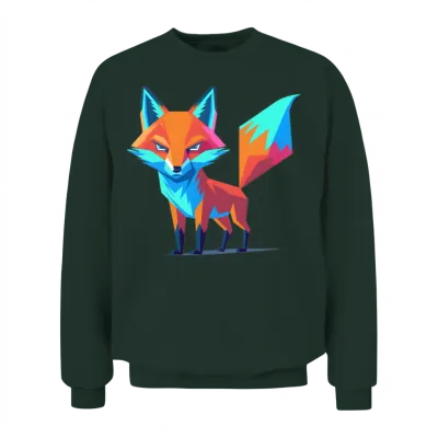 Fox Unisex Sweatshirt - Forest
