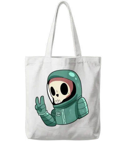 Peace Homie Tote Bags - White