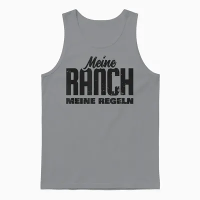Meine Ranch Meine Regeln Unisex Tank Top - Sport Grey