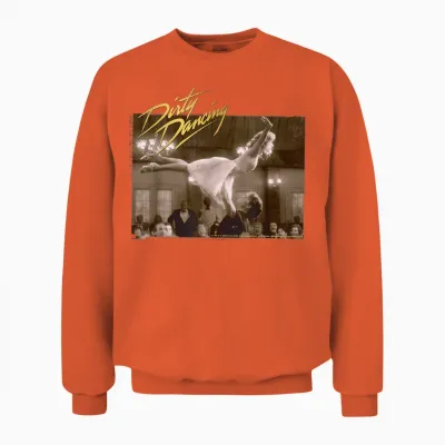 Dirty Dancing the Time of My Life Lift Szene Unisex Sweatshirt - Orange