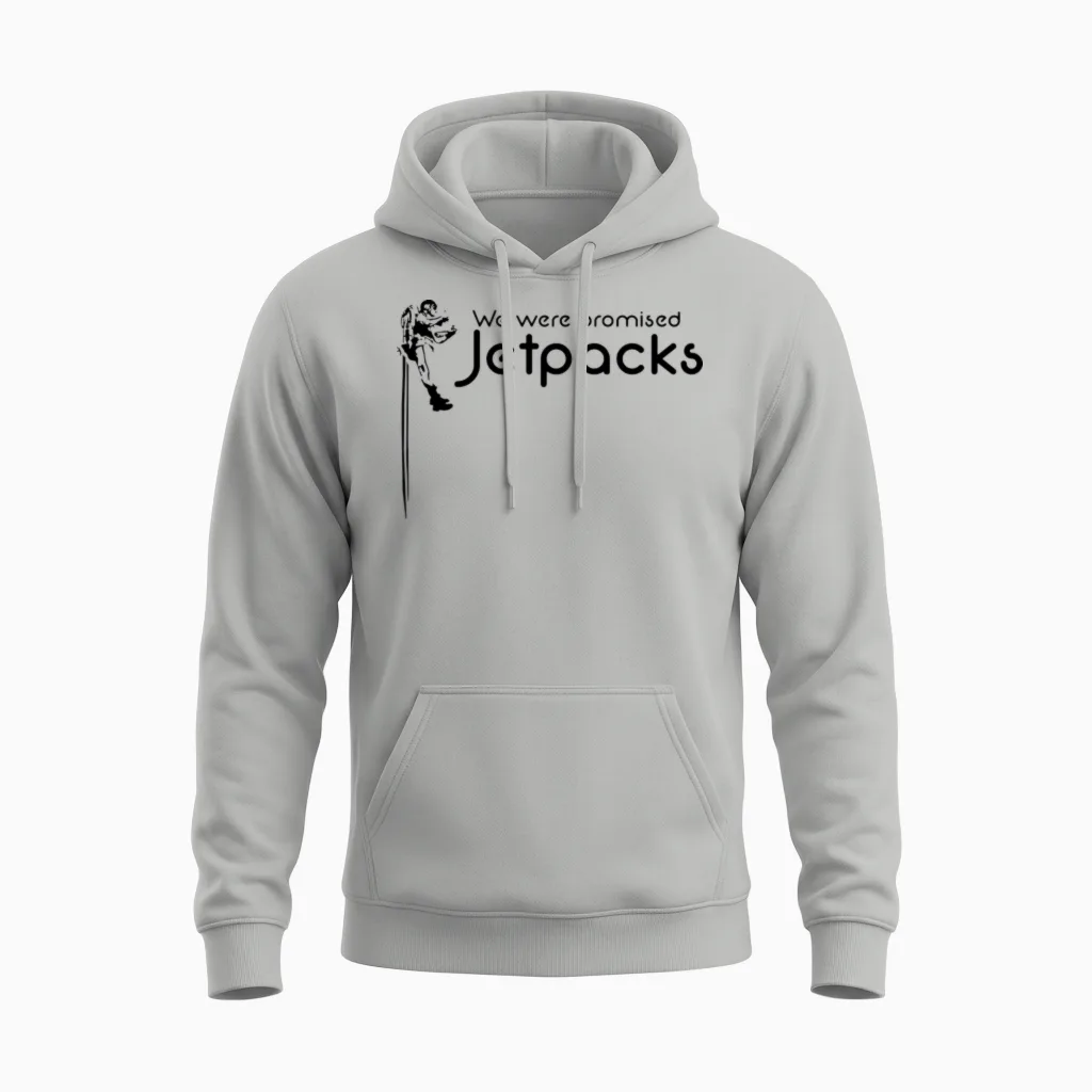 We Were Promised Jetpacks Unisex Hoodie in Ash