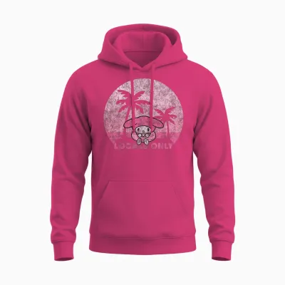 My Melody Locals Only Unisex Hoodie - Heliconia