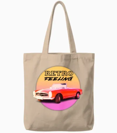 Retro Car Feeling 1 Tote Bags - Natural