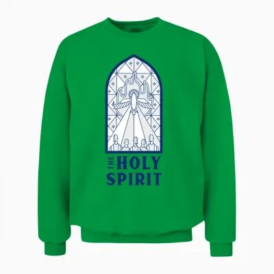 The Holy Spirit Unisex Sweatshirt - Irish Green