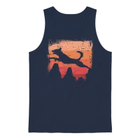 Dog Agility — Lovers Gift Unisex Tank Top - Navy – 1