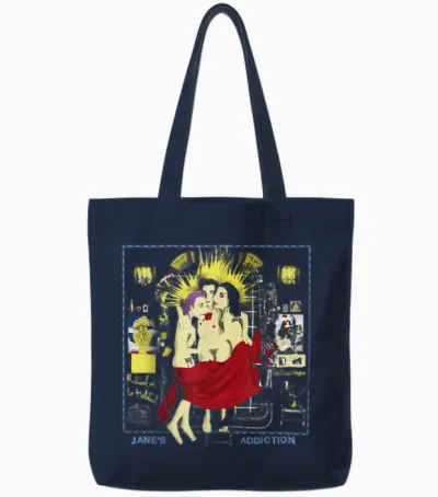 Jane’s Addiction Habitual Tote Bags - Navy