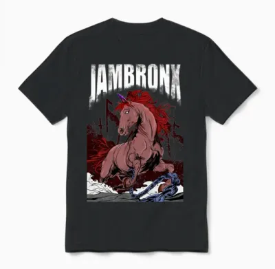 Royal Horse Unisex T-Shirt - Black