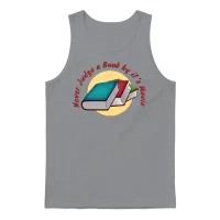 Never Judge a Book by It's Movie Unisex Tank Top - Sport Grey – 1